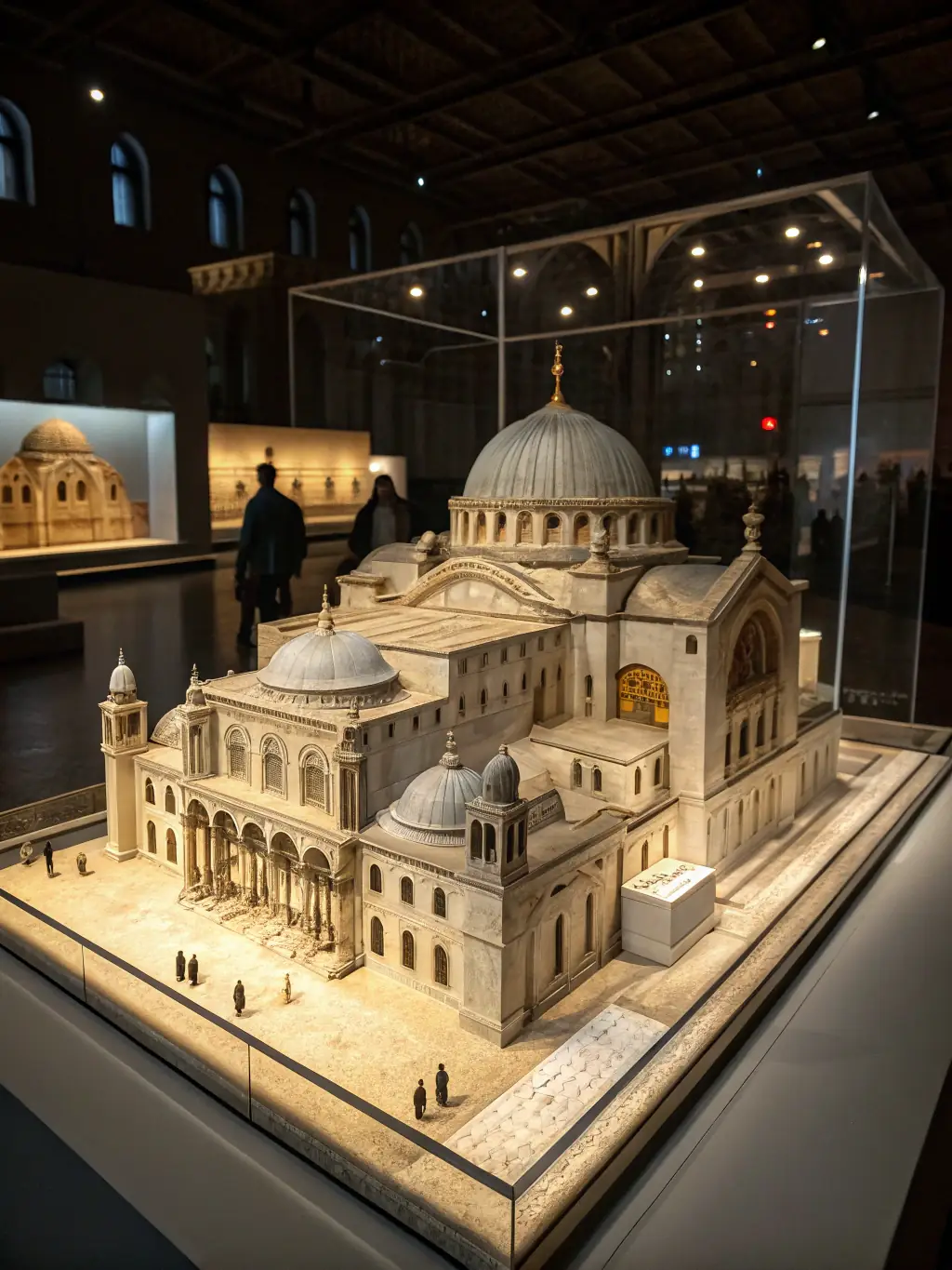 A photorealistic image of a detailed wall Revit family, demonstrating its structural integrity and material options in a commercial building project.